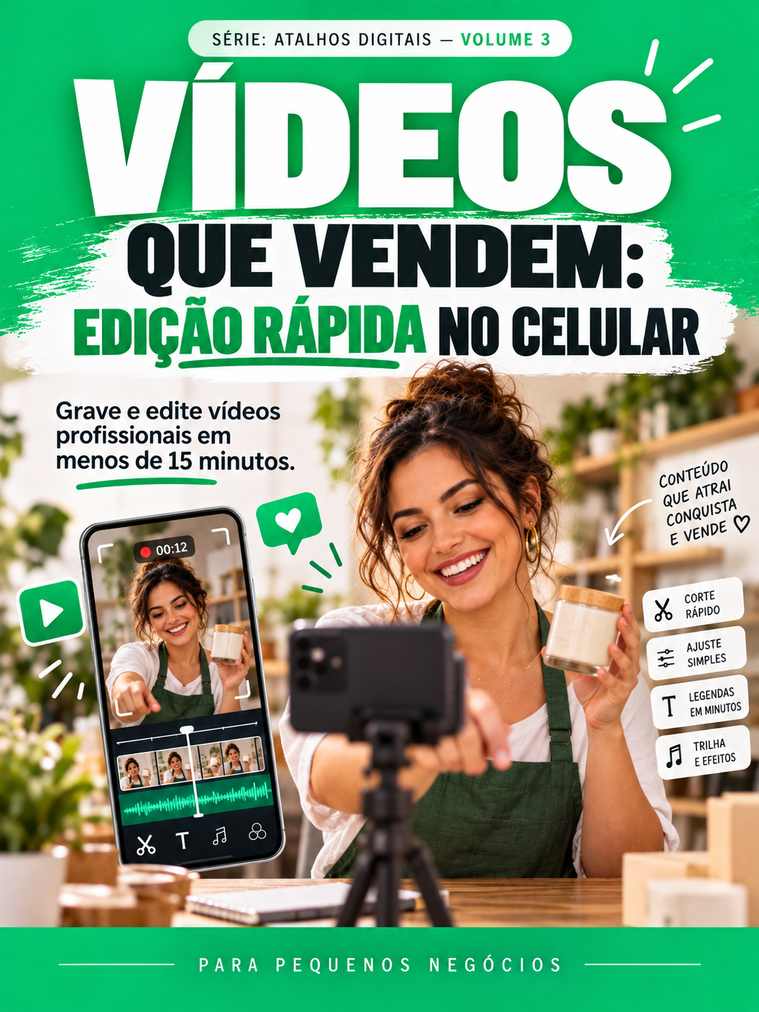 Capa do ebook Vídeos que Vendem